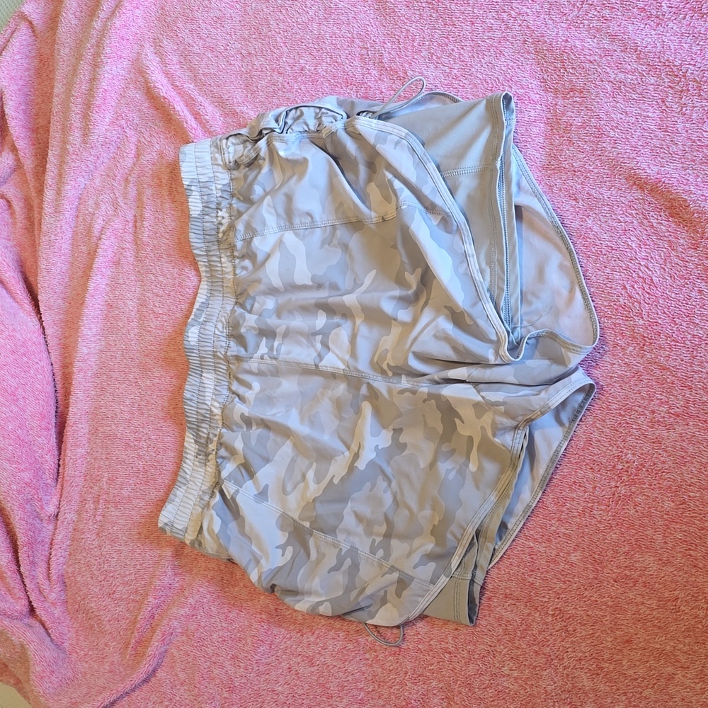 AVIA Workout Shorts with Built-In Bicycle Shorts - Womens Size XL (16-18)